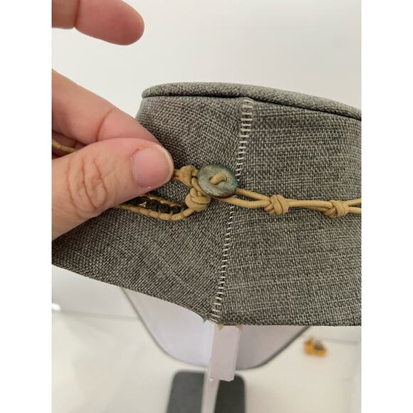 tan cord necklace - Picture 3 of 4